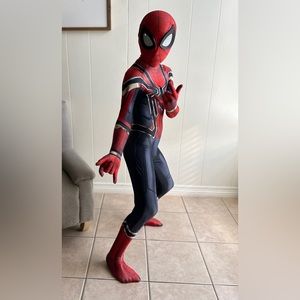 Boys Spider-Man Body Suit Size 7  Spandex